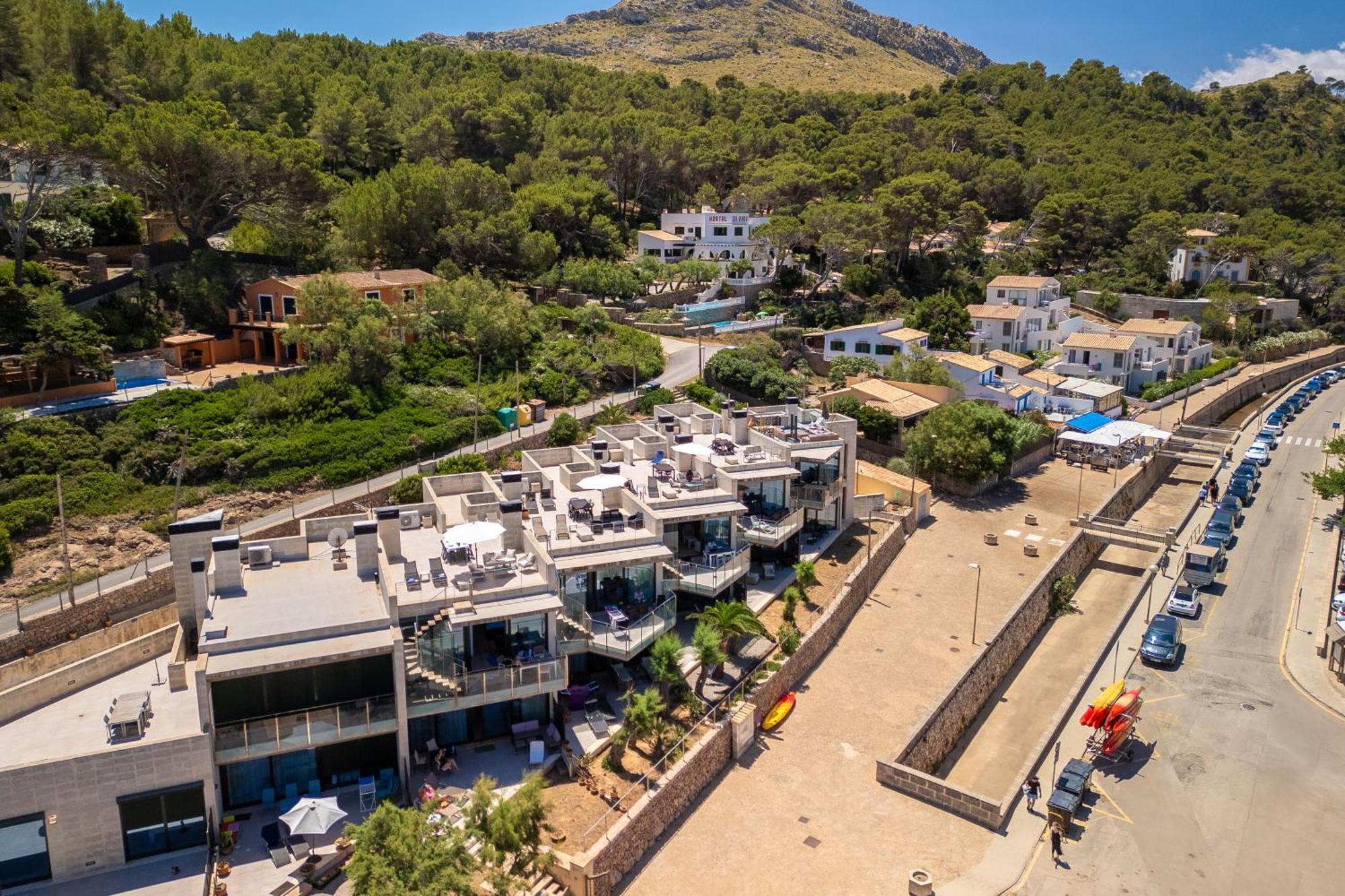 Apartamento Mirador Blue F - Cala Sant Vicenc Cala de Sant Vicenc Exterior foto