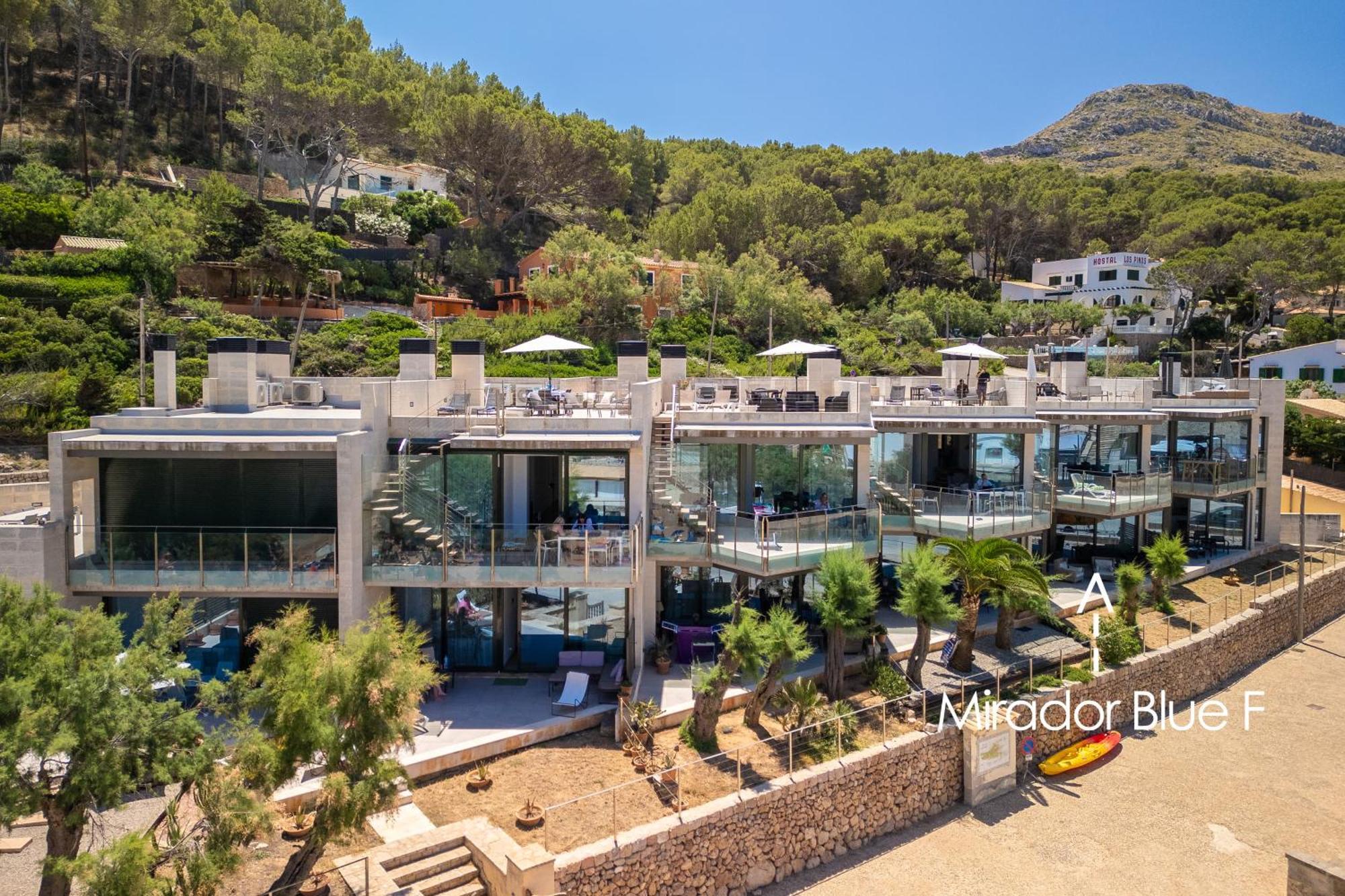 Apartamento Mirador Blue F - Cala Sant Vicenc Cala de Sant Vicenc Exterior foto